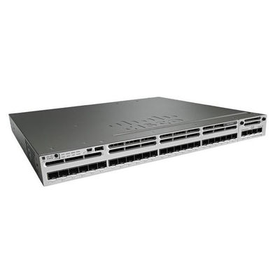 WS-C3850-24S-S Gigabit Ethernet-netwerkswitch Cisco-katalysator 3850 24-poorts GE SFP